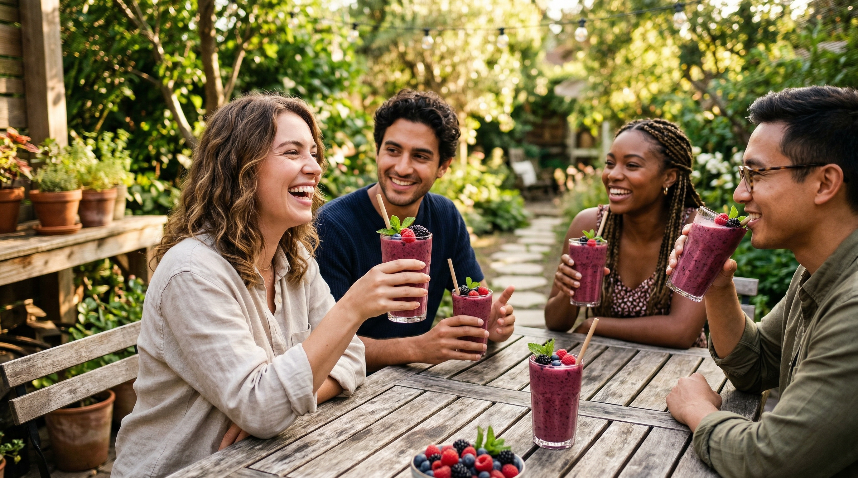 Berry Blast Antioxidant Smoothie