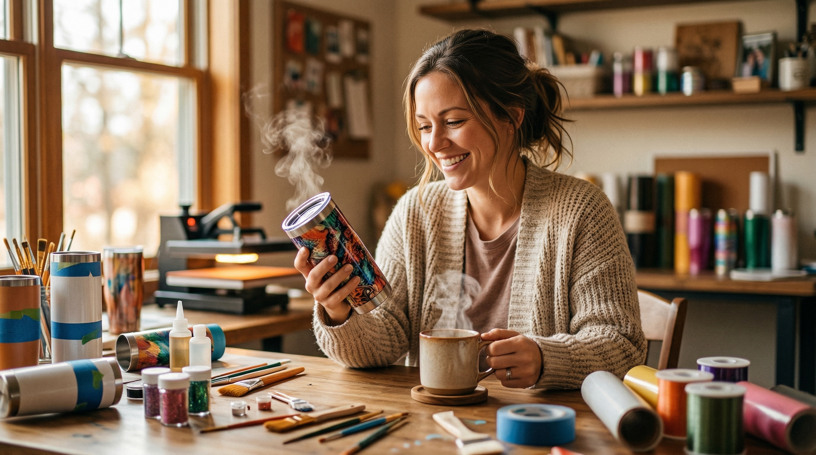 How to Start a Custom Tumbler Business from Home (2026)