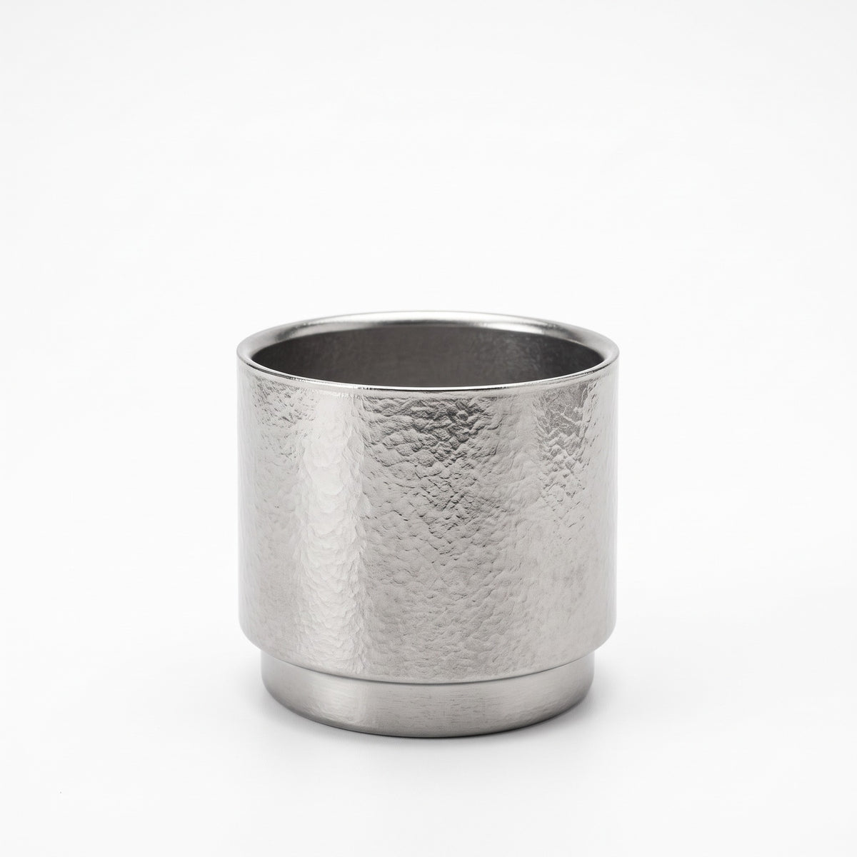 Lynx Titanium Cup Hammered Mirror