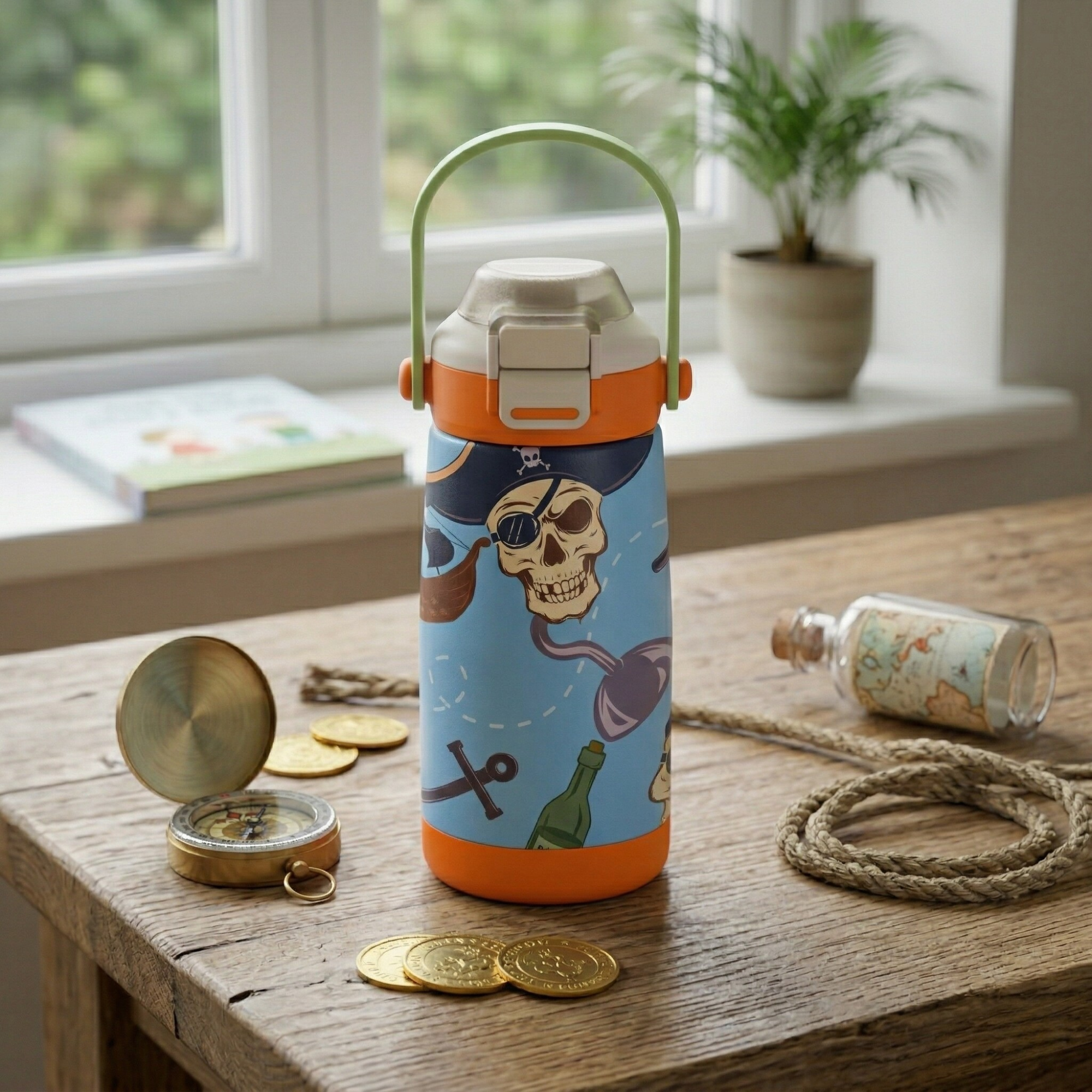 Goose 14oz Kids Bottle with colorful design, perfect size tumbler for children's hydration at school or playtime