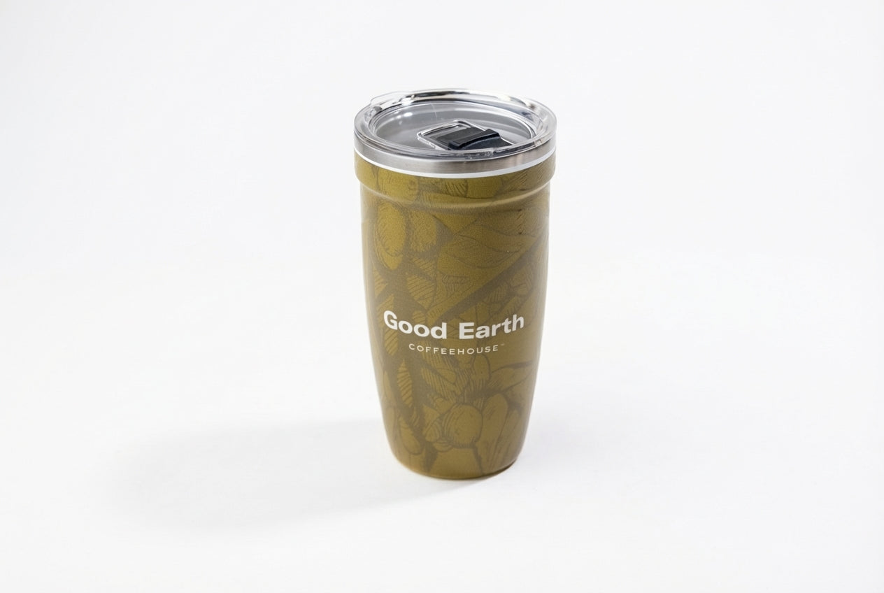 GoodEarth 5D UV Tumblers with advanced UV protection technology, durable drinkware for hot and cold beverages