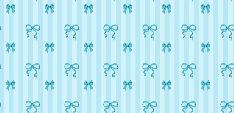 Wholesale Blue Bows & Stripes — Goose 14oz Kids Bottle UV Print