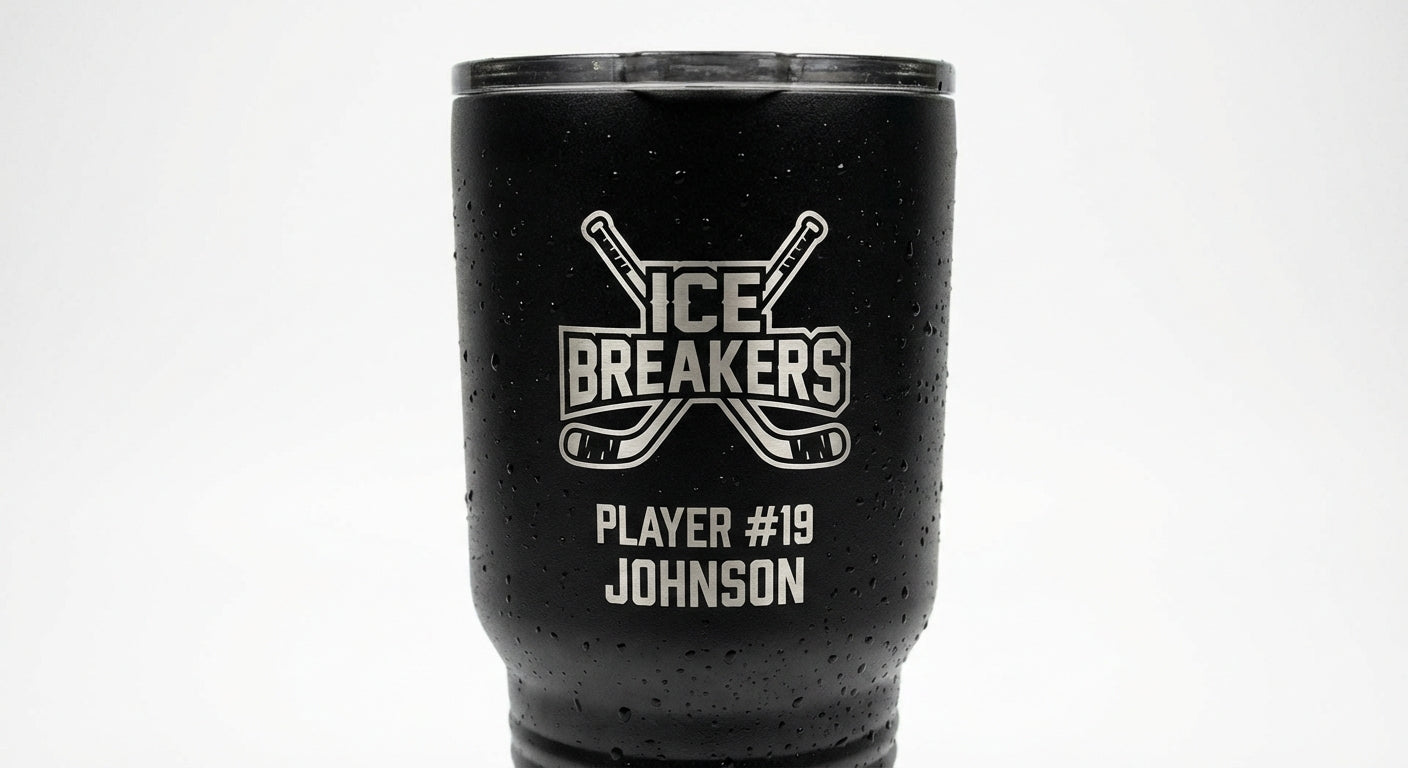 lamose hockey tumbler