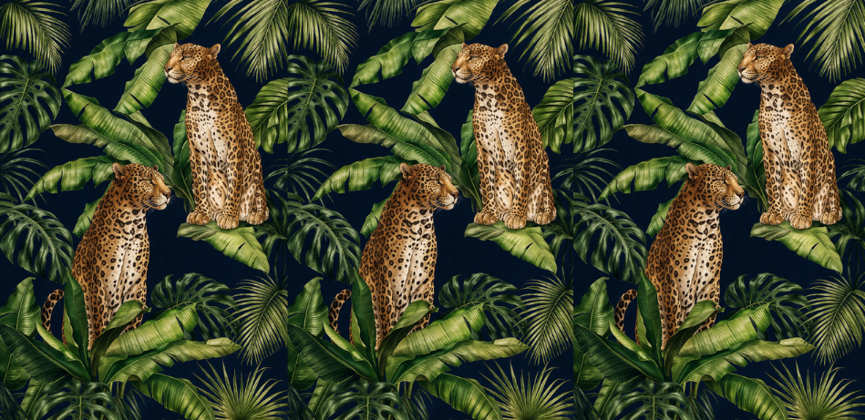 Wholesale Jungle Leopards — Goose 14oz Kids Bottle UV Print