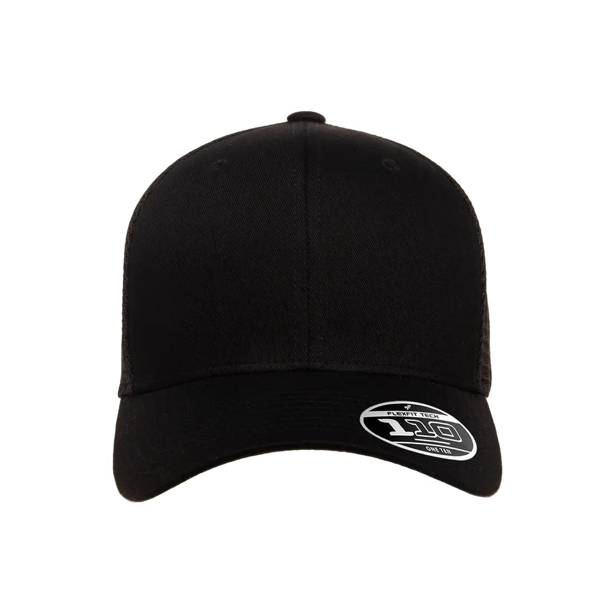 Flexfit 110M snapback trucker cap — Black