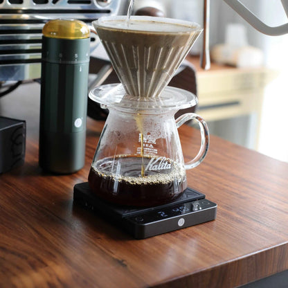 zeroHero Yunzhi E-Smart Scale digital coffee scale with precision weighing display for pour-over brewing