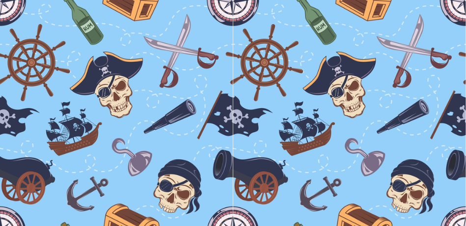 Wholesale Pirate Adventure — Goose 14oz Kids Bottle UV Print