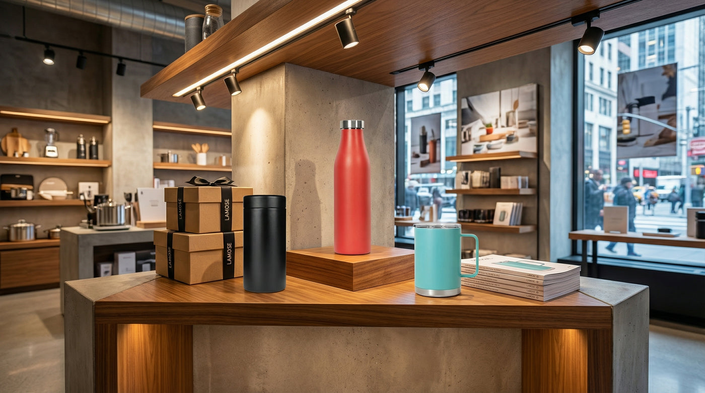 Private Label & Co-Branded Drinkware for Retail