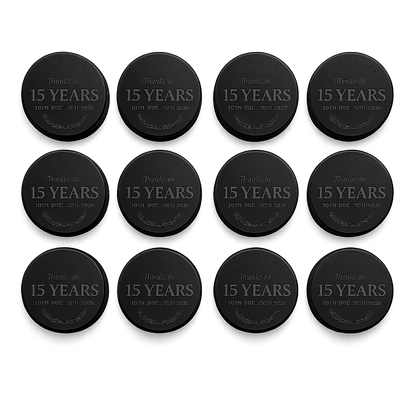 "Final Game · Thanks for the Years" Retirement Hockey Puck