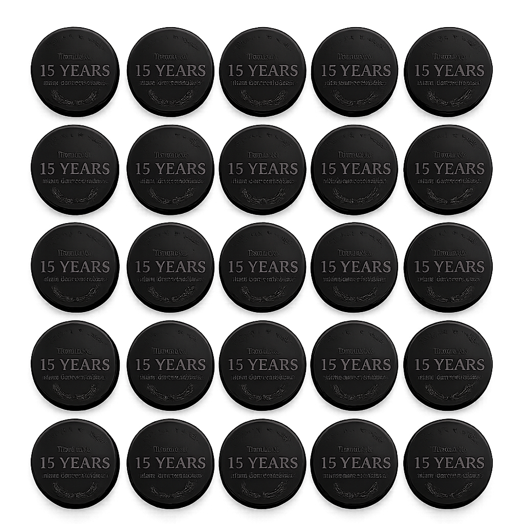 "Final Game · Thanks for the Years" Retirement Hockey Puck
