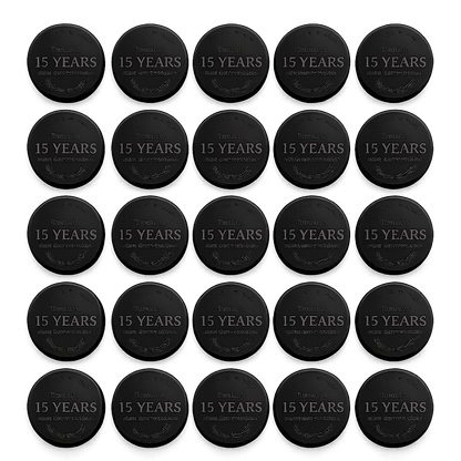 "Final Game · Thanks for the Years" Retirement Hockey Puck