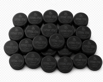 "Future Star" Baby Hockey Milestone Engraved Puck