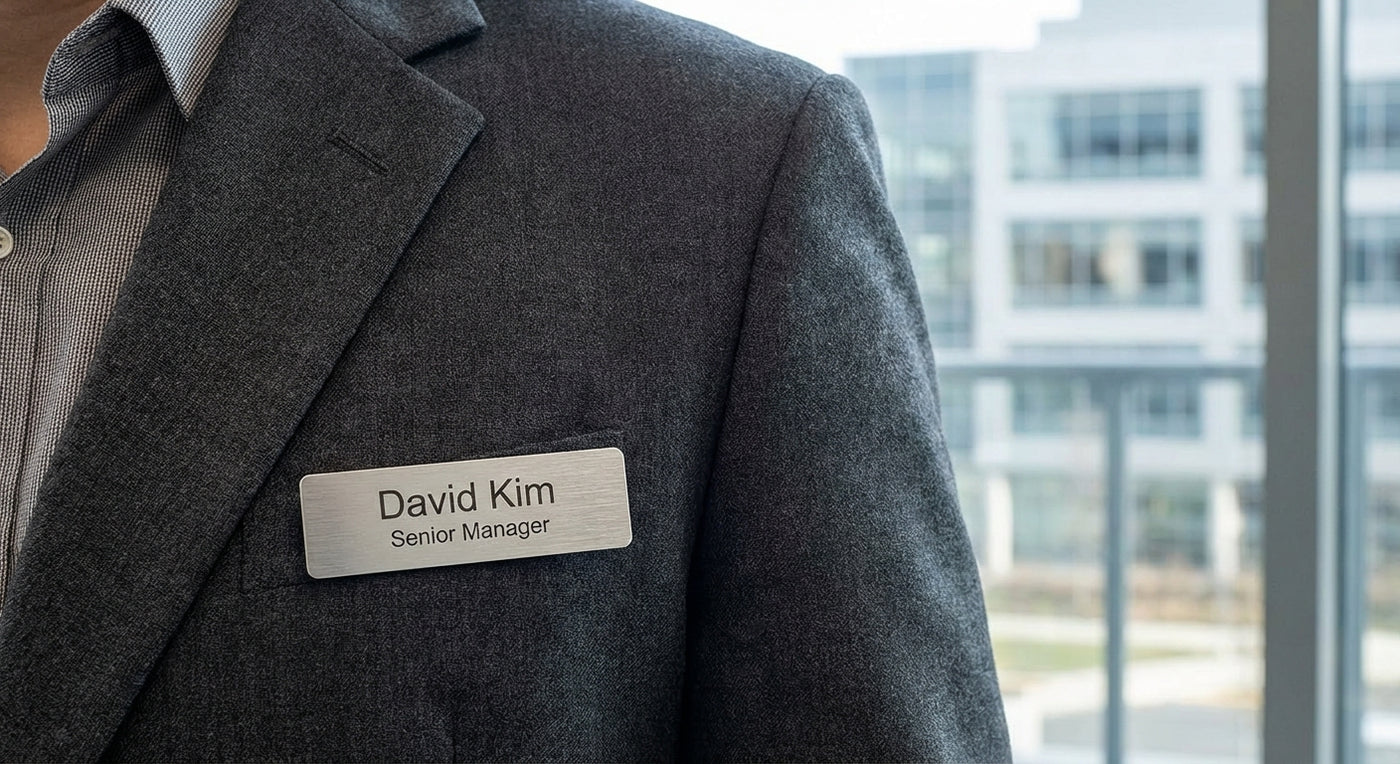 Stop Replacing Name Tags That Fade, Peel, and Fall Apart