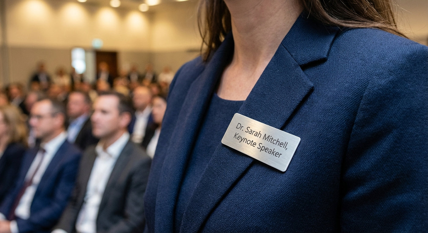 Paper Sticker Badges End Up in the Trash — Along with Your Event's Credibility